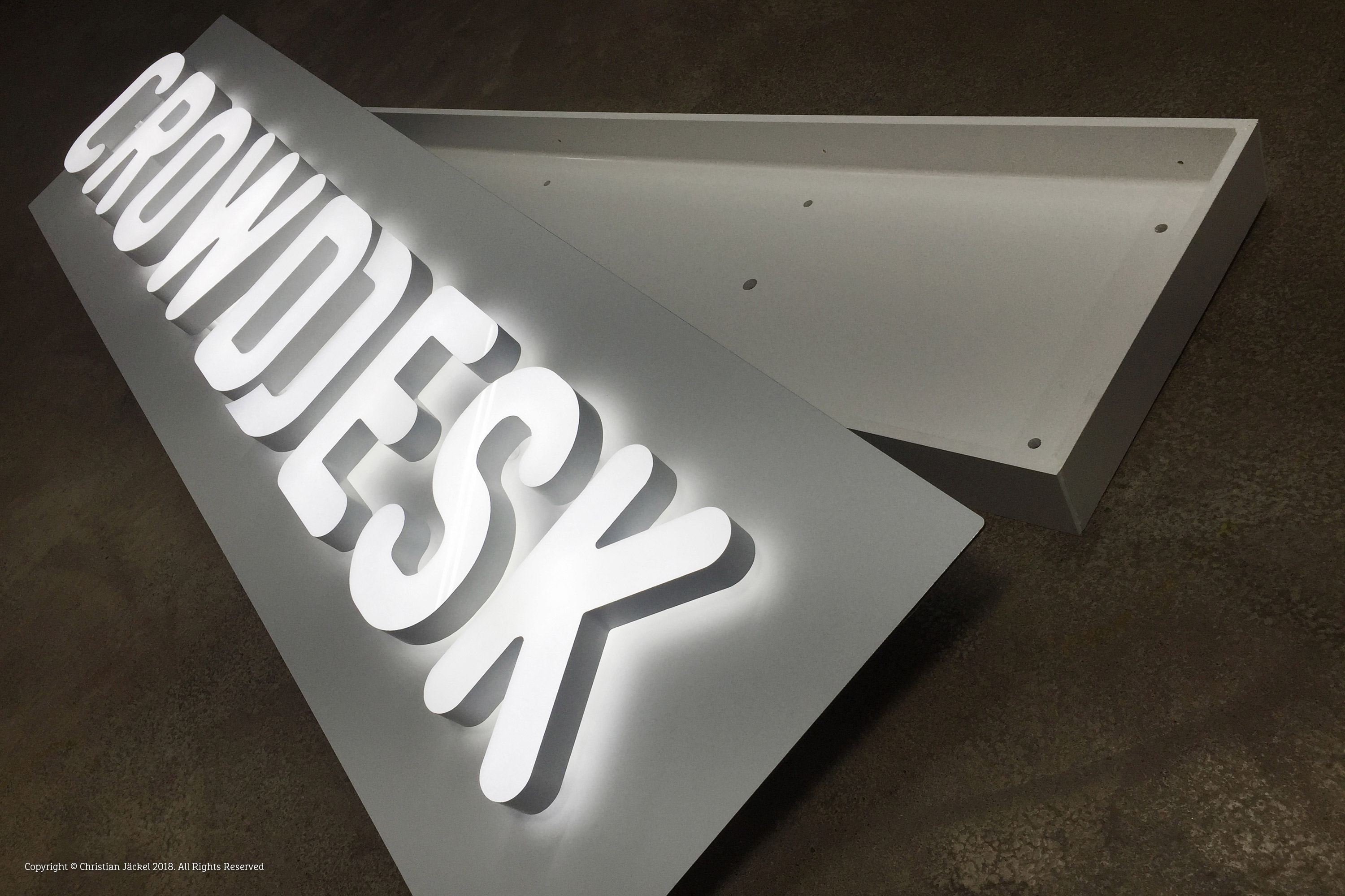 leuchtbuchstaben vollacryl front ruckleuchter