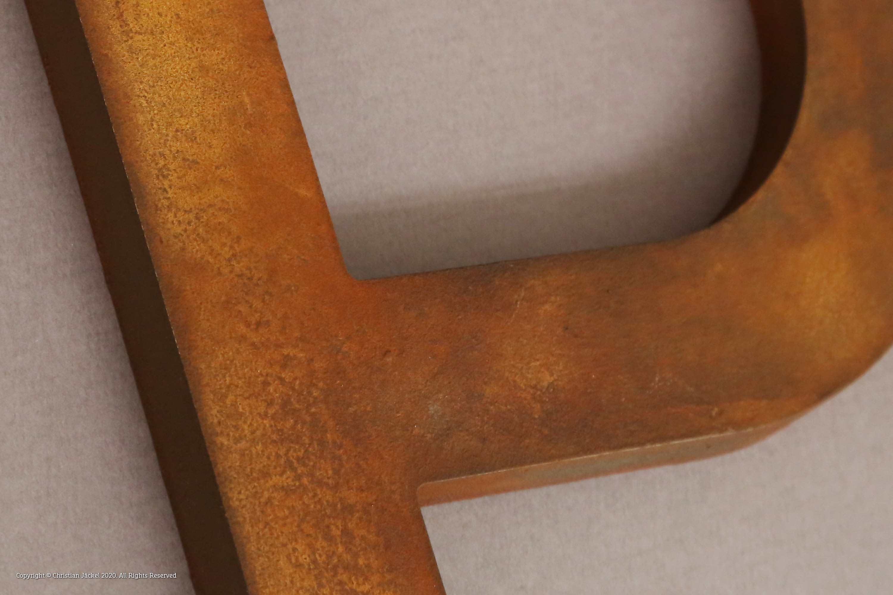 Pvc Rost Rostbuchstaben aus PVC-Hartschaum
