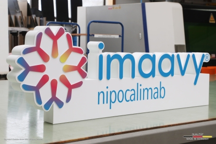 imaavy - 3D-Aufsteller aus Styrodur und bedrucktem Forex