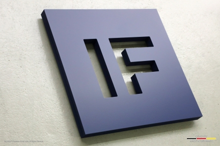 IF IMMOBILIEN - 3D-Buchstaben für Außen & Innen