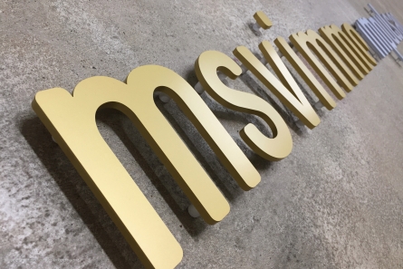msv immo impuls ag - 3D-Schriftzug