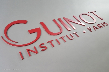 GUINOT Institut Paris - 3D-Buchstaben - Made in Germany