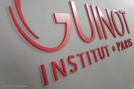 GUINOT Institut Paris - 3D-Buchstaben - Made in Germany