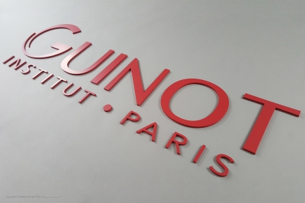GUINOT Institut Paris - 3D-Buchstaben - Made in Germany