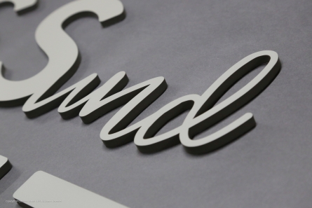 SÜSS und SANFT - 3D-Buchstaben
