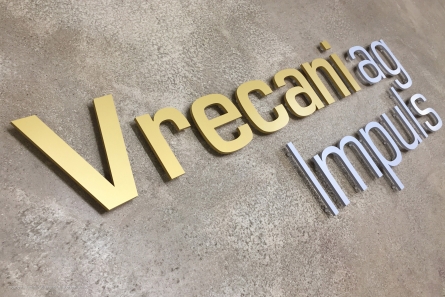 Vrecani ag - Wandlogo