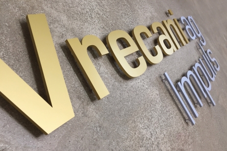 Vrecani ag - Wandlogo