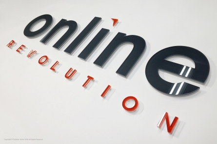 Online Revolution - Wandlogo