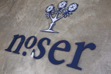 noser - Werbung für die Wand