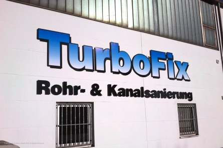 TurboFix - Rohr- & Kanalsanierung - Aussenwerbung in XXL