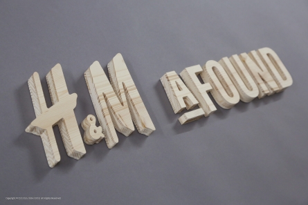 H&M A FOUND - Holzbuchstaben