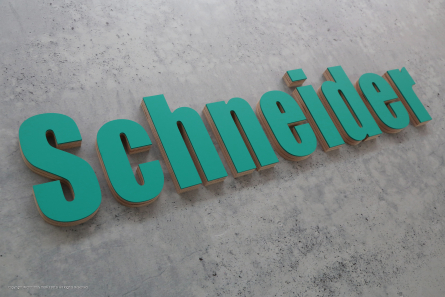 Schneider - Ausgefallene 3D-Buchstaben - Direkt vom Hersteller