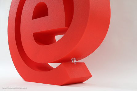 3d Buchstaben Aus Feinperligem Styropor