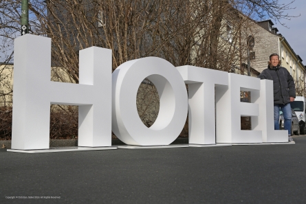 HOTEL - Event-Buchstaben in XXL