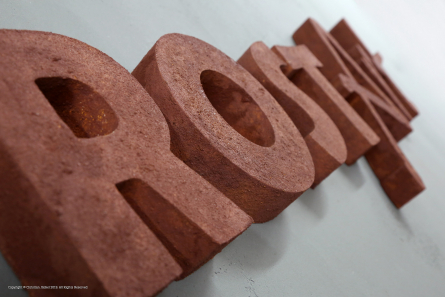 Rost Art - Rostige Buchstaben