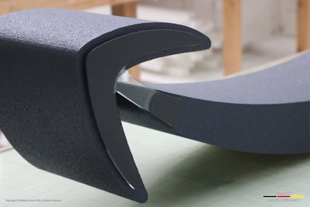 AWS - Amazon Web Services - Stehendes 3D-Logo aus Styropor