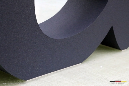 AWS - Amazon Web Services - Stehendes 3D-Logo aus Styropor