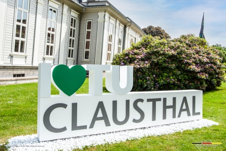 I LOVE TU CLAUSTHAL - XXL Aufsteller aus Styropor