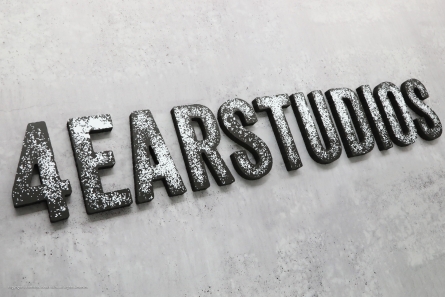 4EARSTUDIOS - Bedruckte Buchstaben aus Forex-Color