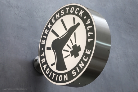 BIRKENSTOCK - Leuchtausleger aus Edelstahl