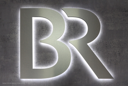 BR - Leuchtreklame für den Bayerischen Rundfunk