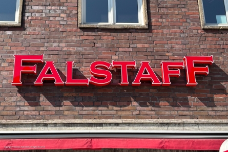 FALSTAFF - Beleuchtete Buchstaben für die Fassade (Profil 5)