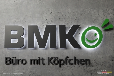 BMK - Beleuchtetes 3D-Logo