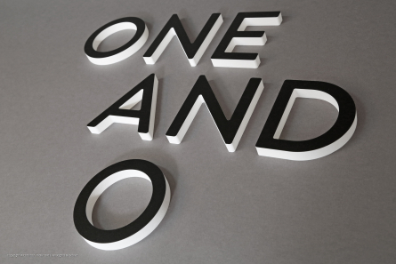ONE AND O