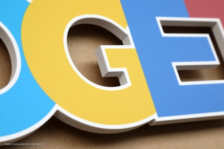 STRONGER TOGETHER - Bunte 3D-Buchstaben als Handheld oder Schild