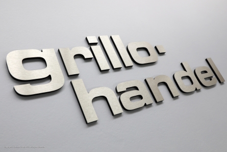grillo-handel - Edelstahlbuchstaben + Plexiglas