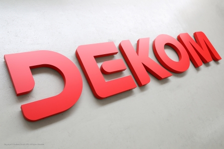 DEKOM - Profil 01 Buchstaben aus Aluminium