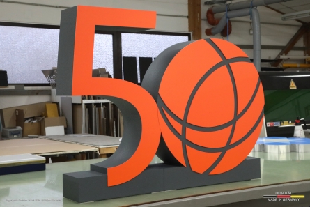 50 Jahre - Aufsteller für Firmenjubiläum