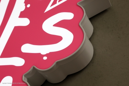Puzzles Pizza - Freiform Leuchtkasten als Profil 5
