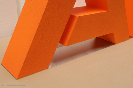 AIR - Stehende Styroporbuchstaben