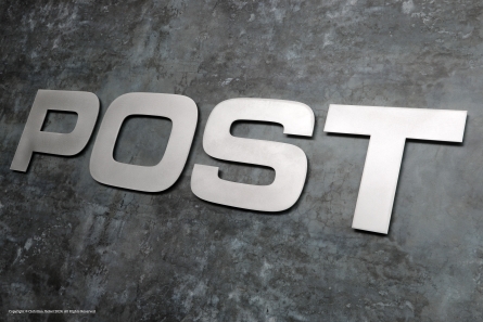 POST - Rustikale Industrie-Buchstaben aus Aluminium