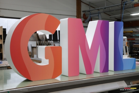 GML - Stehende Buchstaben in XXL