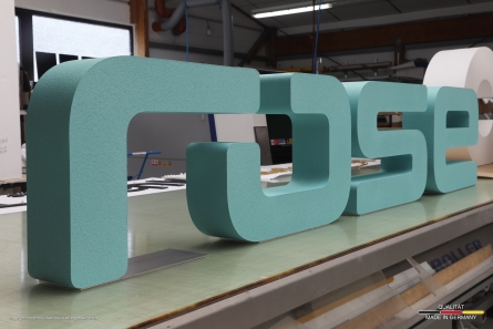ROSE - Stehende Buchstaben aus hochwertigem EPS