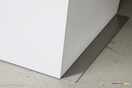 Volksbanken-Raiffeisenbanken - Stehendes Logo als Empfangstheke und Rednerpult