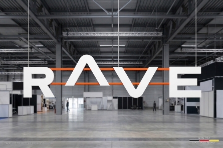 RAVE - 3D-Buchstaben zum abhängen von der Decke
