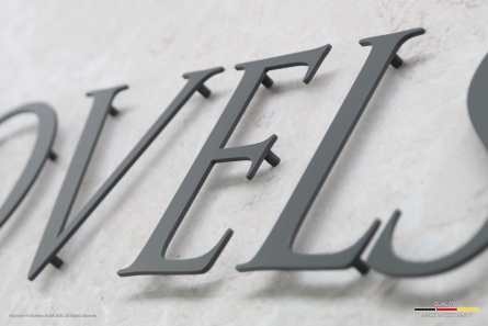 JOOVELS - Hochwertige Metallbuchstaben mit matter Lackierung