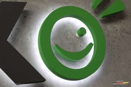 BMK - Beleuchtetes 3D-Logo