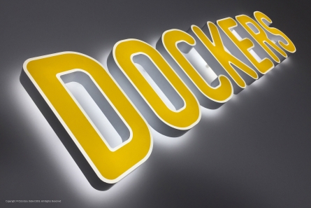 Dockers - Leuchtbuchstaben