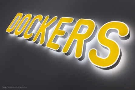 Dockers - Leuchtbuchstaben