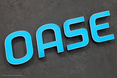 OASE - Leuchtlogo