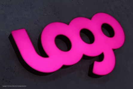 Logo 3H00 - 3D-Lichtwerbung