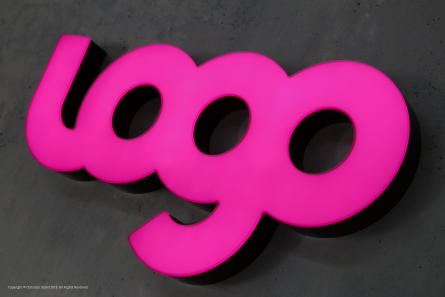 Logo 3H00 - 3D-Lichtwerbung