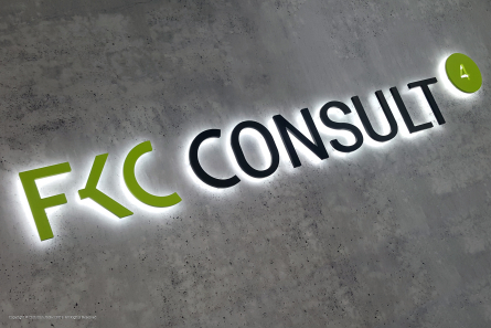 FKC Consult 4 - LED-Leuchtlogo