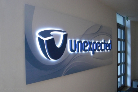 unexpected - Lichtwerbung - Made in Germany