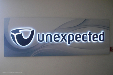 unexpected - Lichtwerbung - Made in Germany