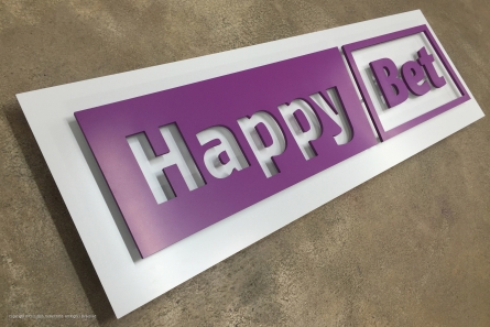 Happy Bet - Leuchtwerbung direkt vom Hersteller